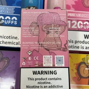 RUNFREE NICOTINE VAPES -12,000 PUFFS - Image 4